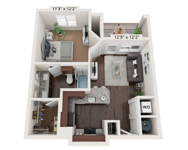 A1 floor plan