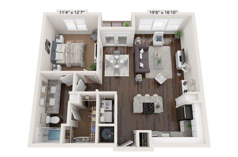 A4 floor plan