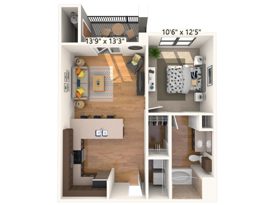 A2 floor plan