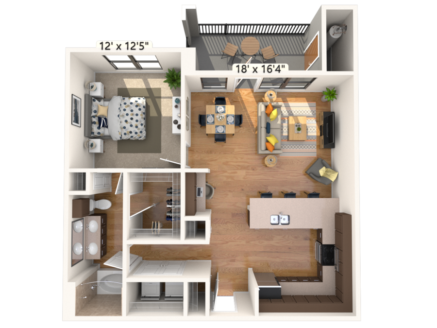 A4 floor plan