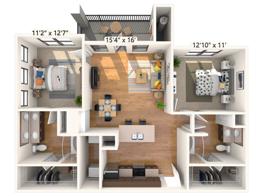 B2 floor plan