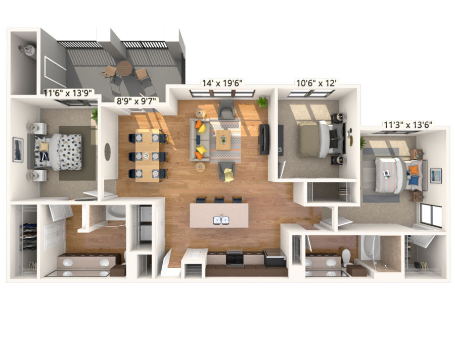 C2 floor plan