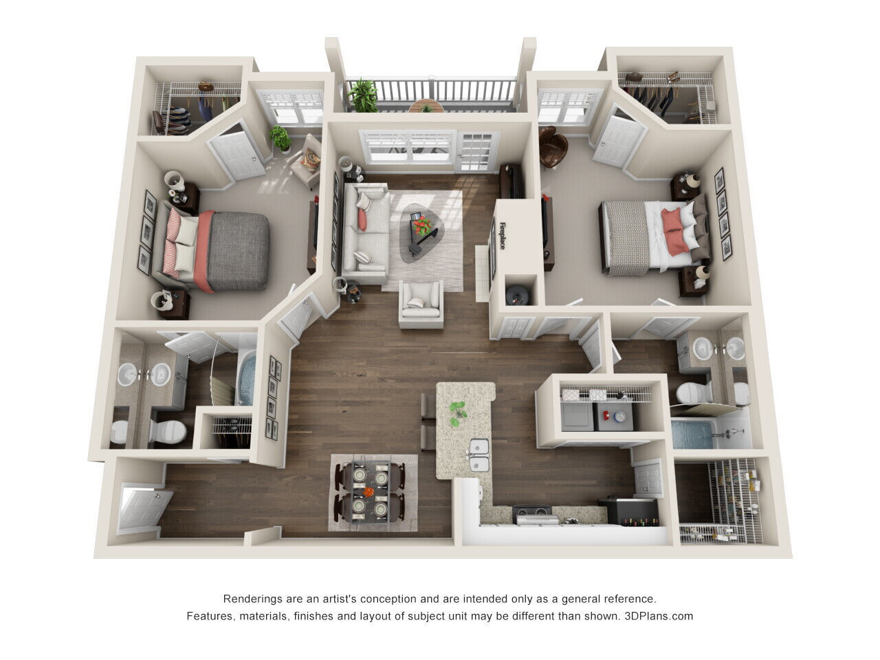 The Magnolia floor plan