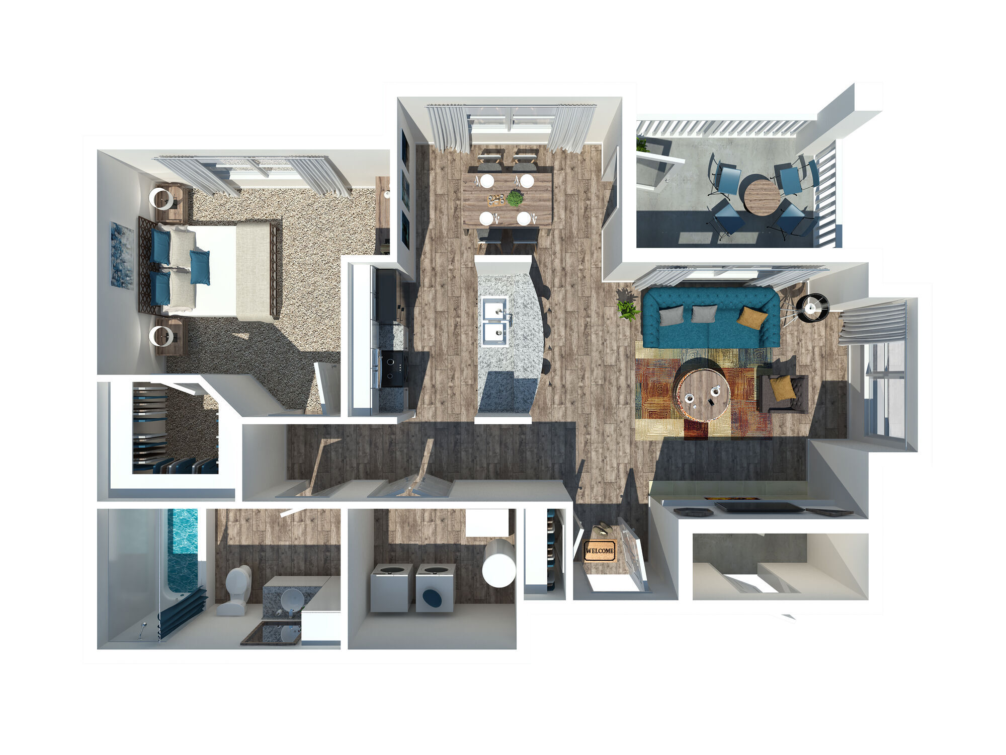 The Maple floor plan