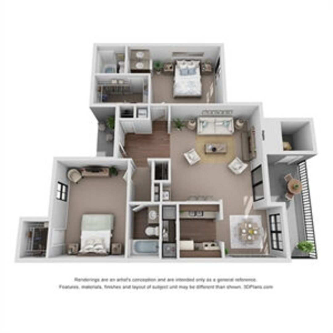 2 Bedroom Apartment – 2800 East Nasa Parkway #1402, Seabrook, TX 77586