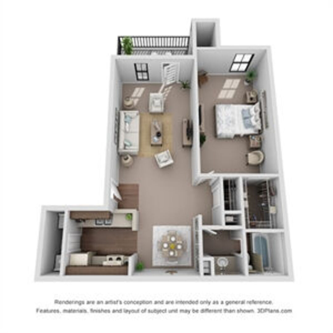 1 Bedroom Apartment – 2800 East Nasa Parkway #1305, Seabrook, TX 77586