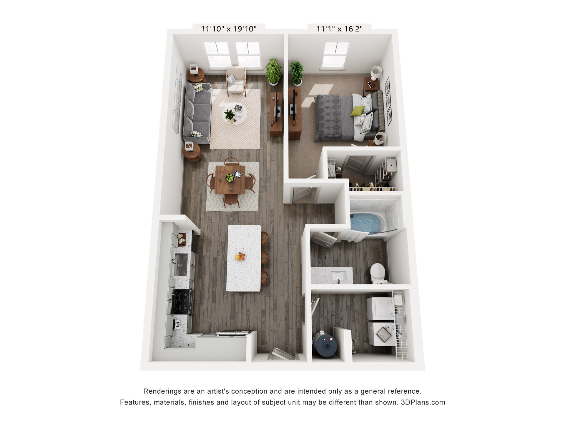 A2 floor plan