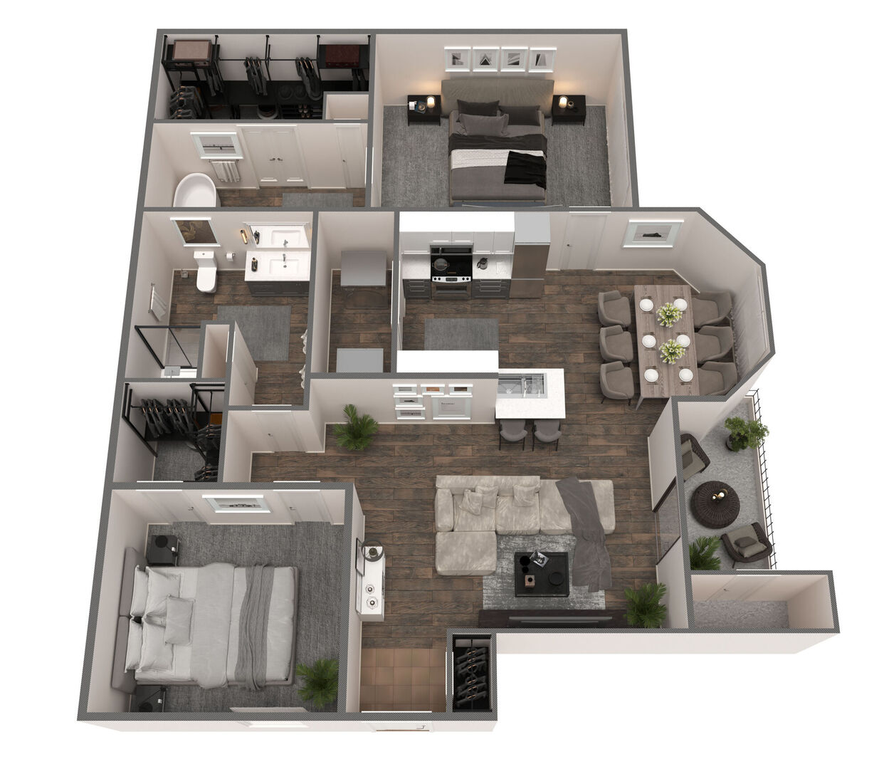 2 Bedroom Apartment – 1799 FM 528 Road #15208, Webster, TX 77598