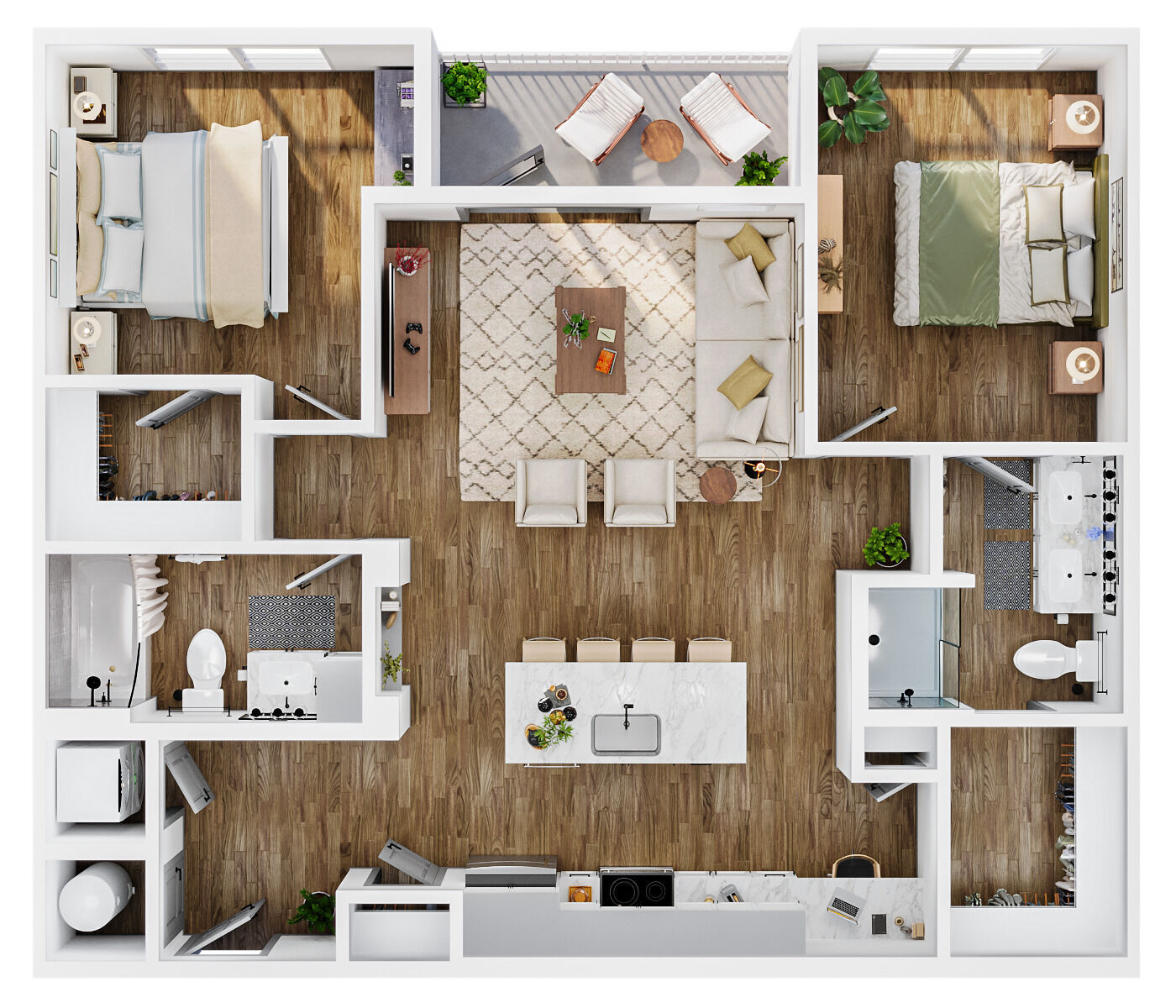 Bass floor plan