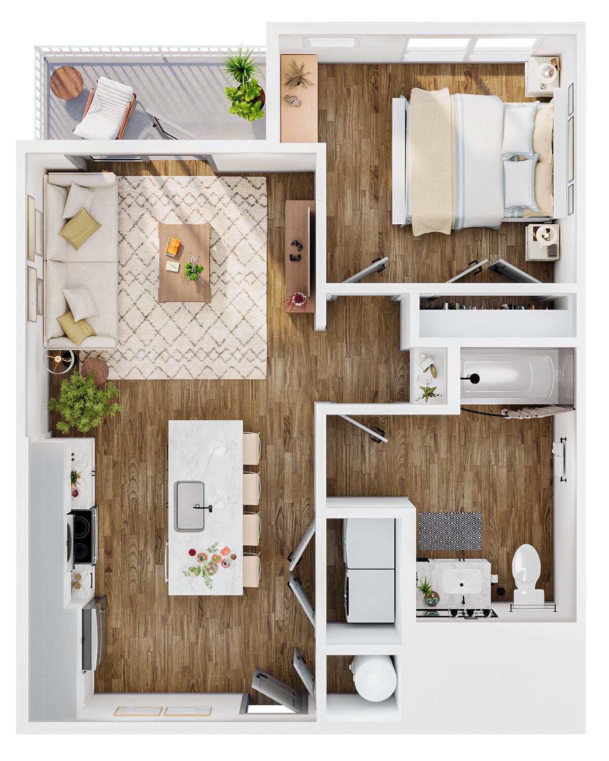 Cashiers floor plan