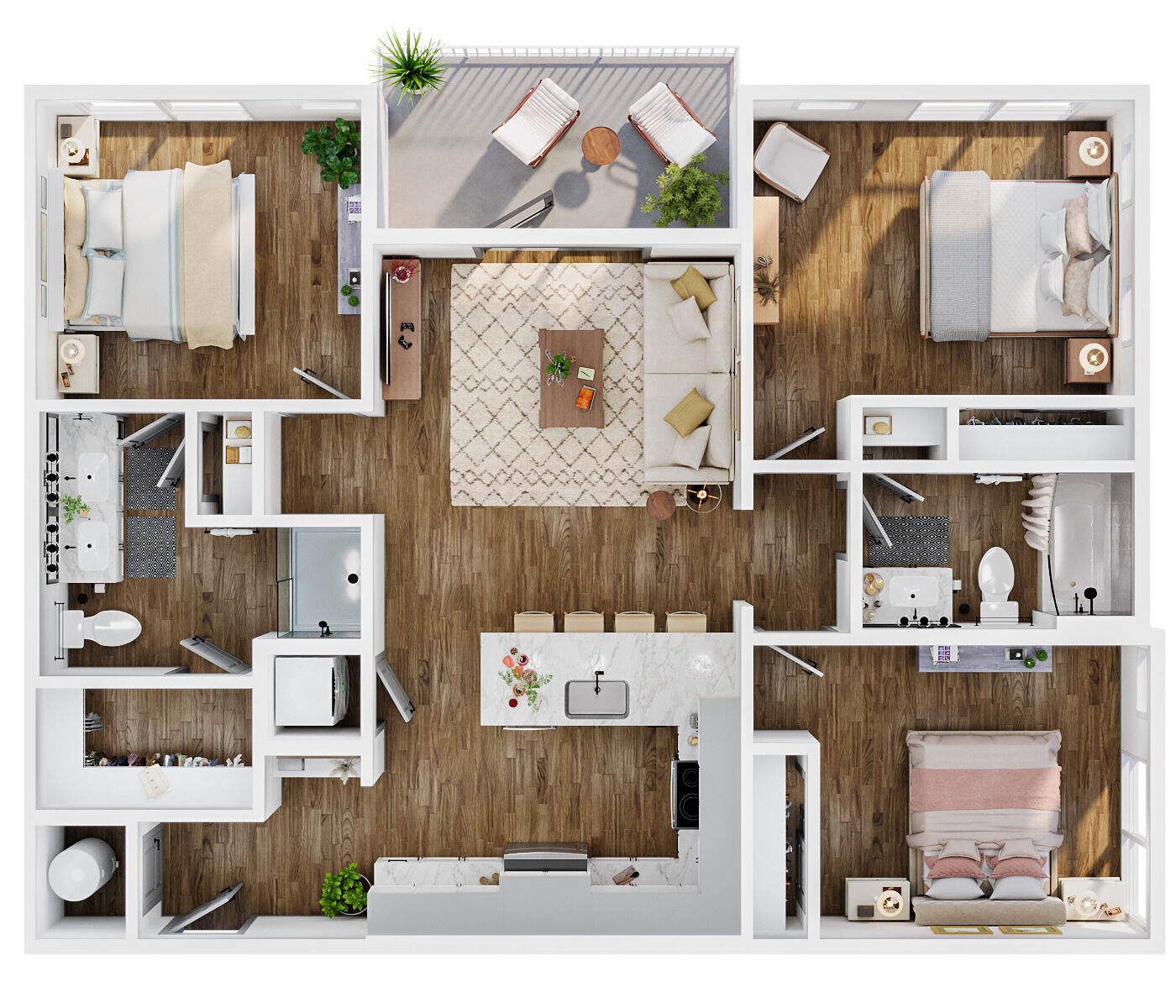 Toxaway floor plan