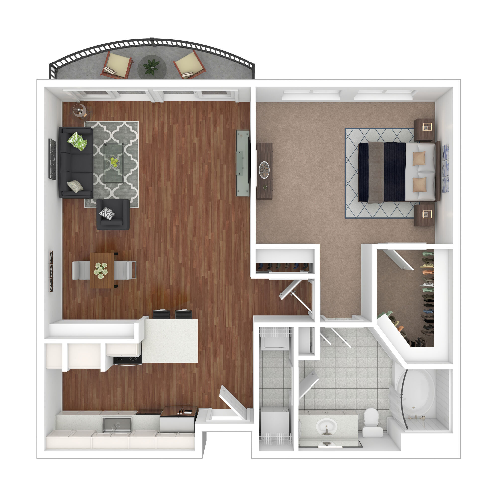A1 floor plan