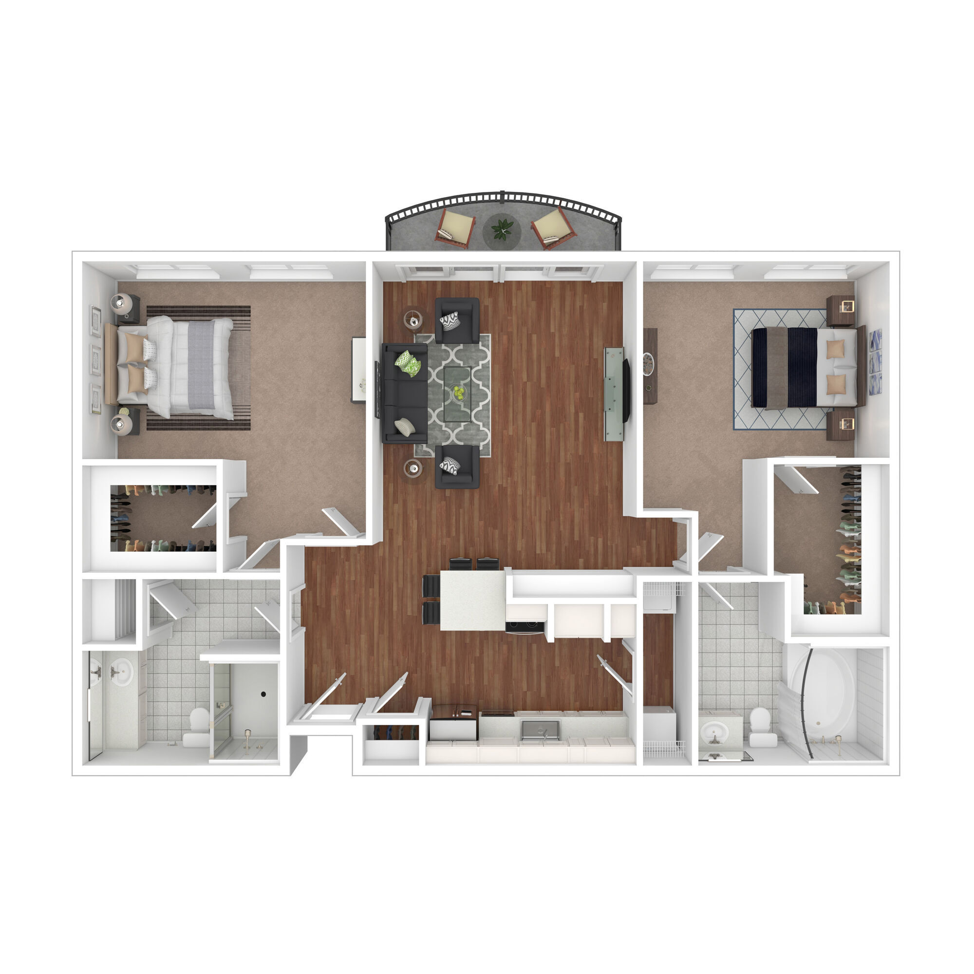 B2 floor plan