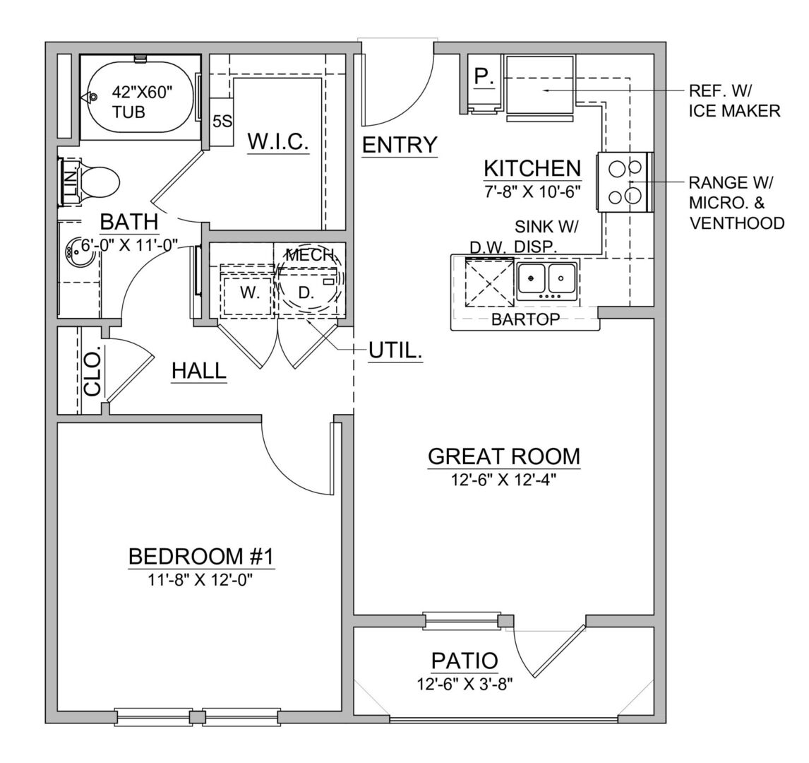 1 Bedroom Apartment – 1445 S Egret Bay Boulevard #345, League City, TX 77573