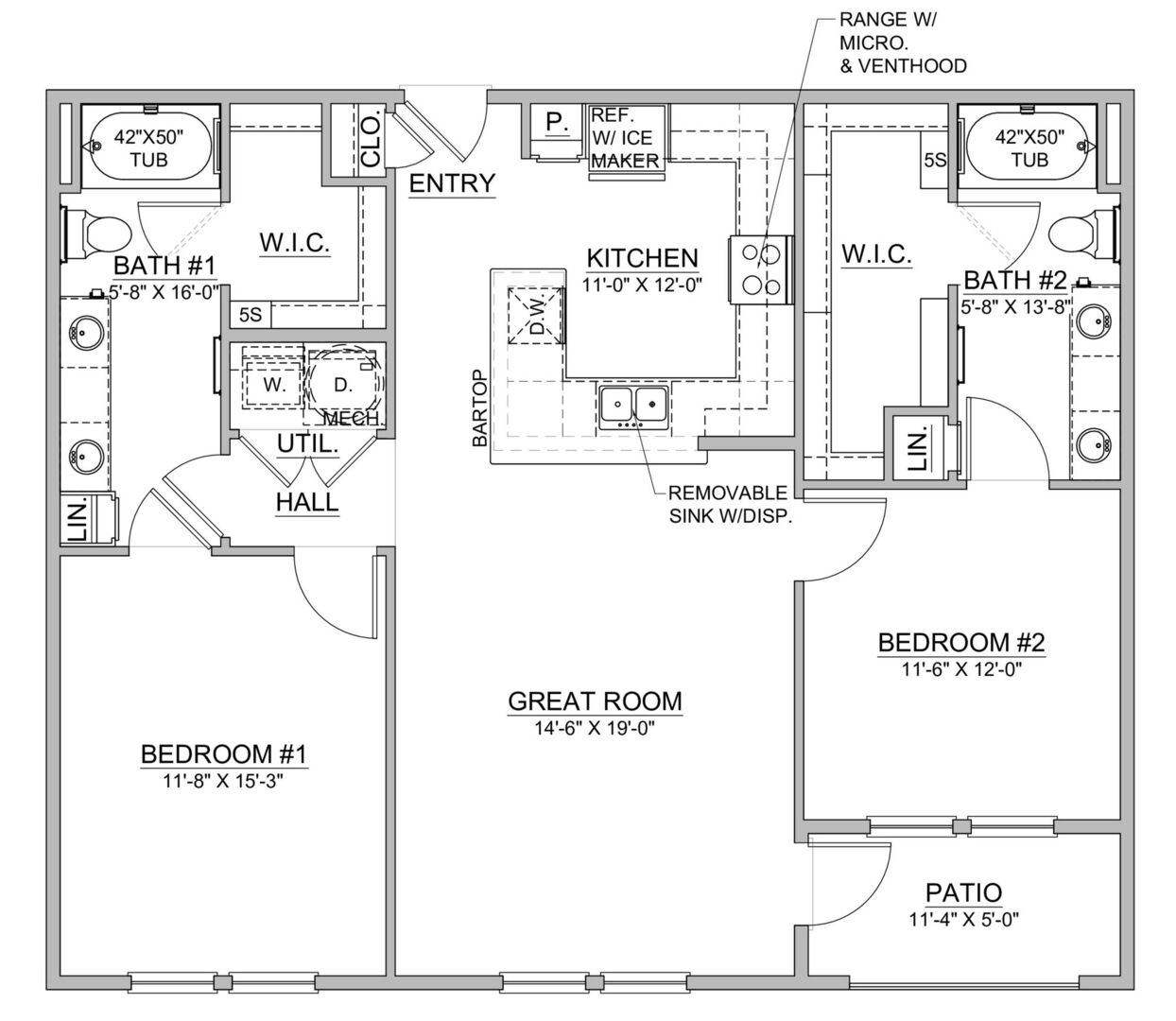 2 Bedroom Apartment – 1445 S Egret Bay Boulevard #310, League City, TX 77573
