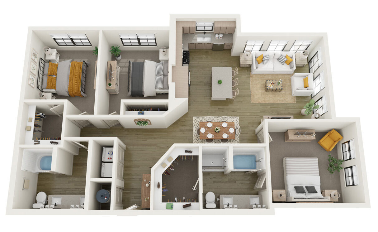 The Birch floor plan