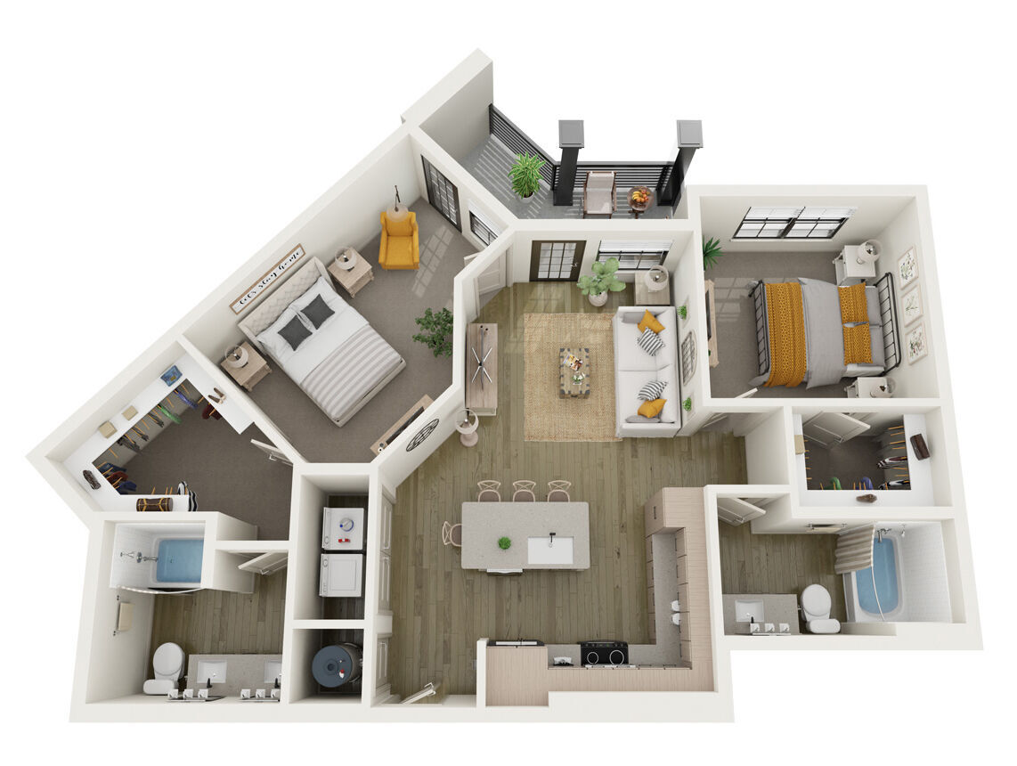 The Iris floor plan