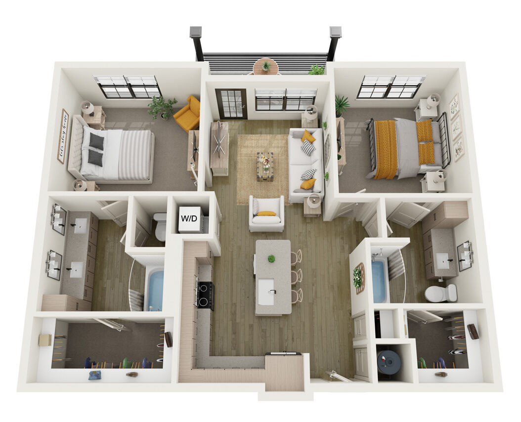 The Savannah floor plan