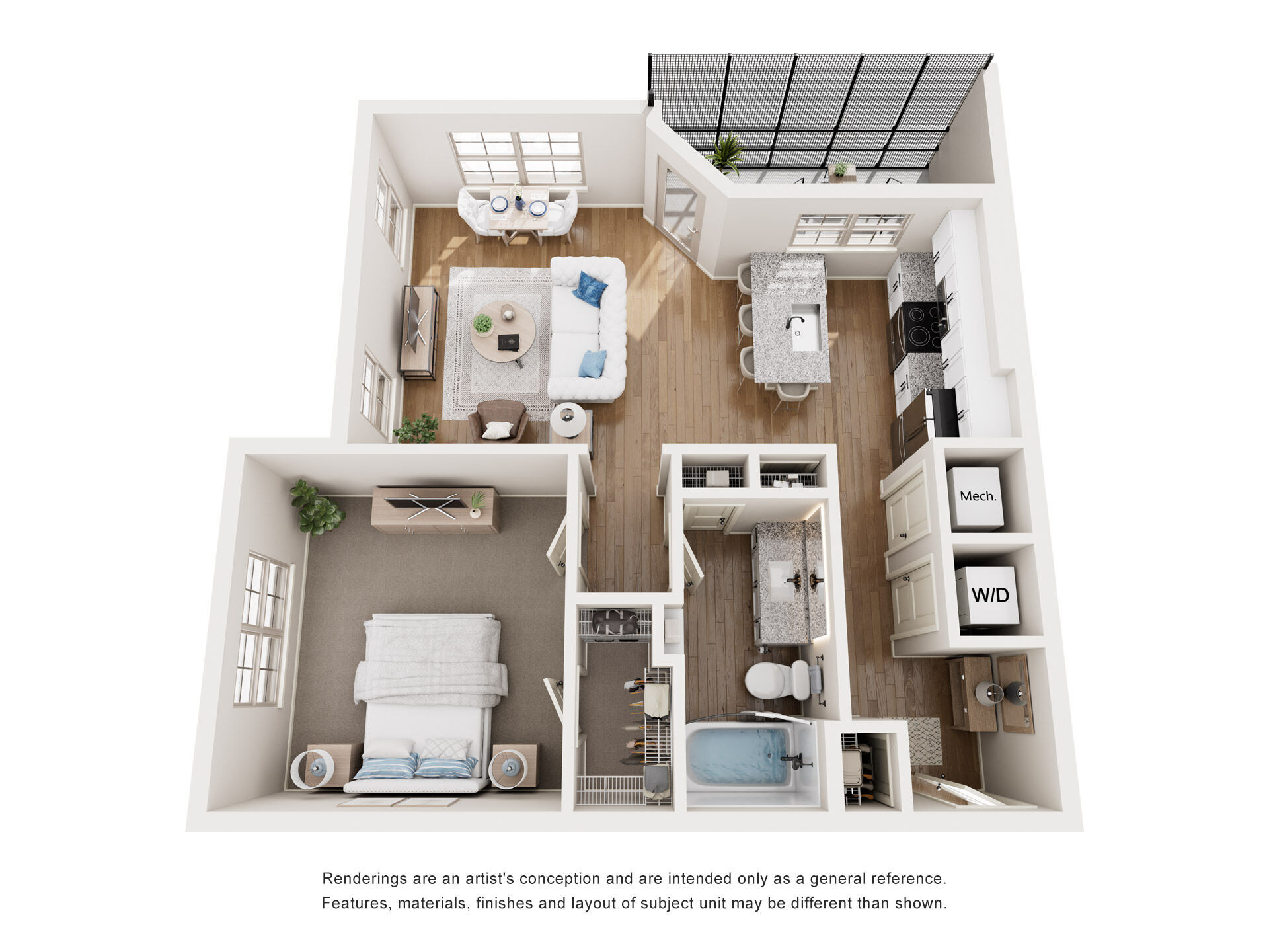 The Mica floor plan