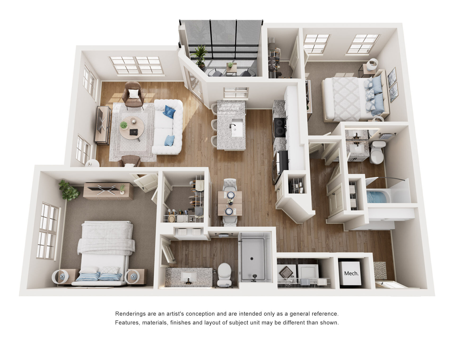 The Garnet floor plan