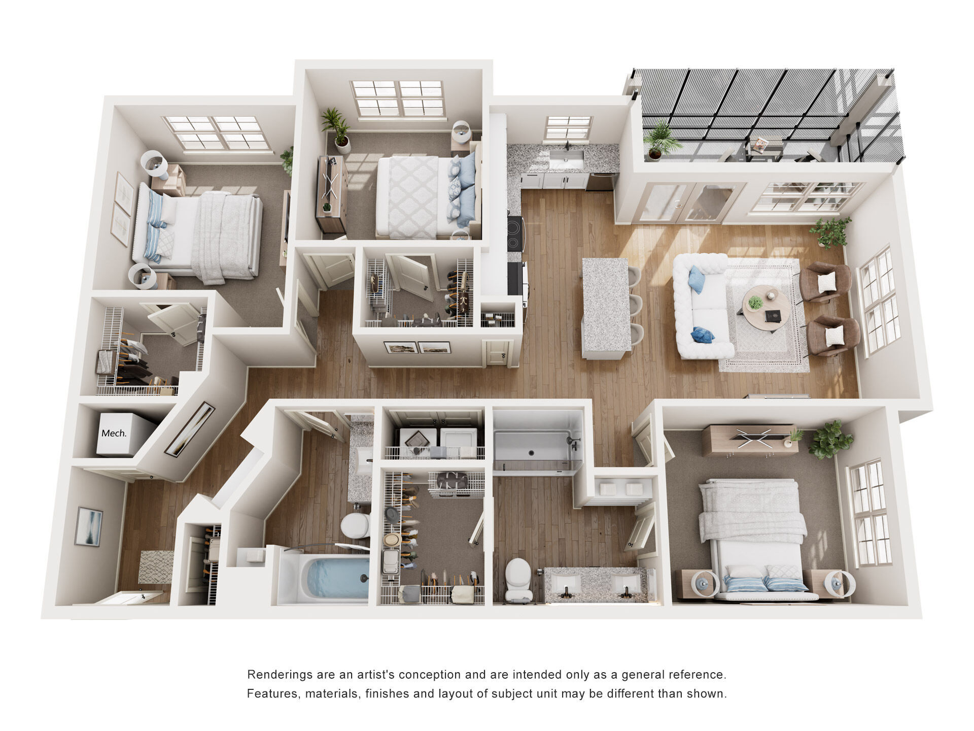 The Emerald floor plan