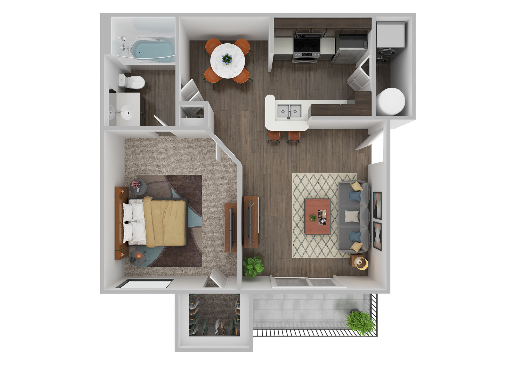 A1 Classic floor plan