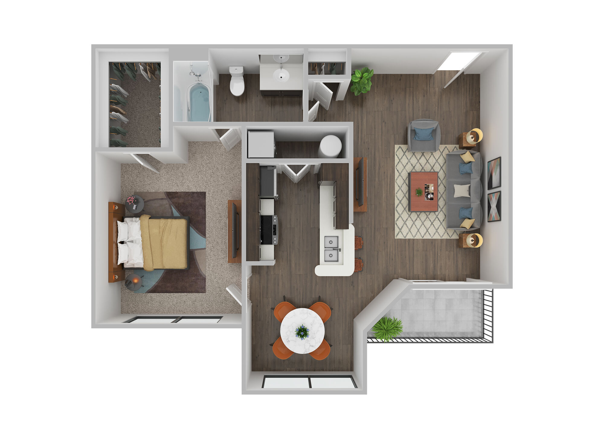 B2 Classic floor plan