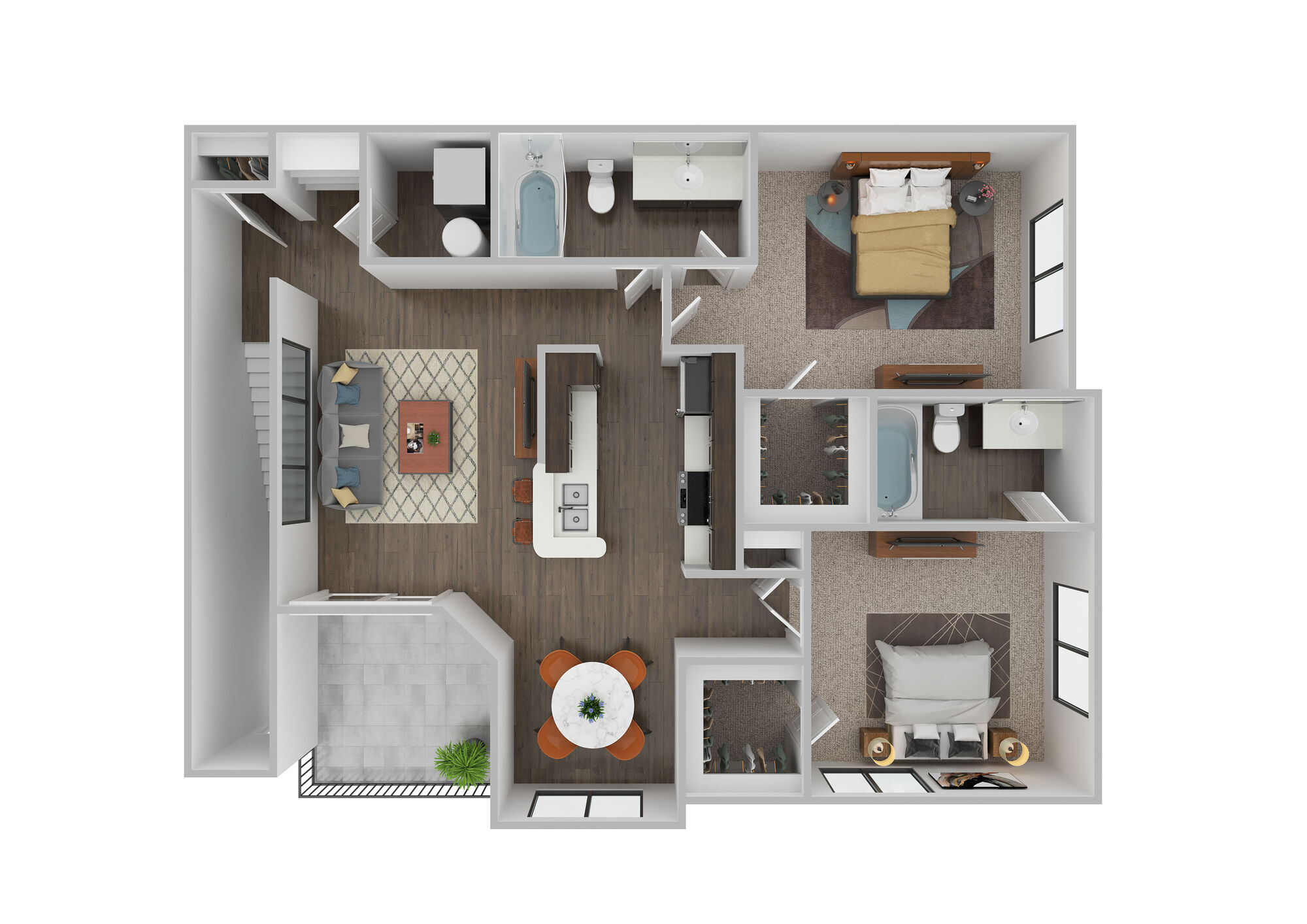D2 Classic floor plan