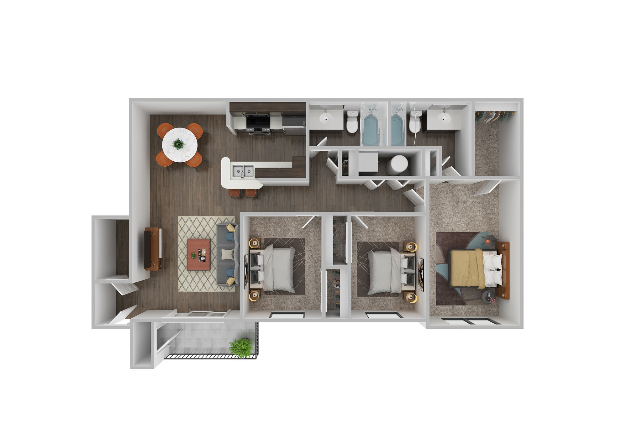 E3 Classic floor plan