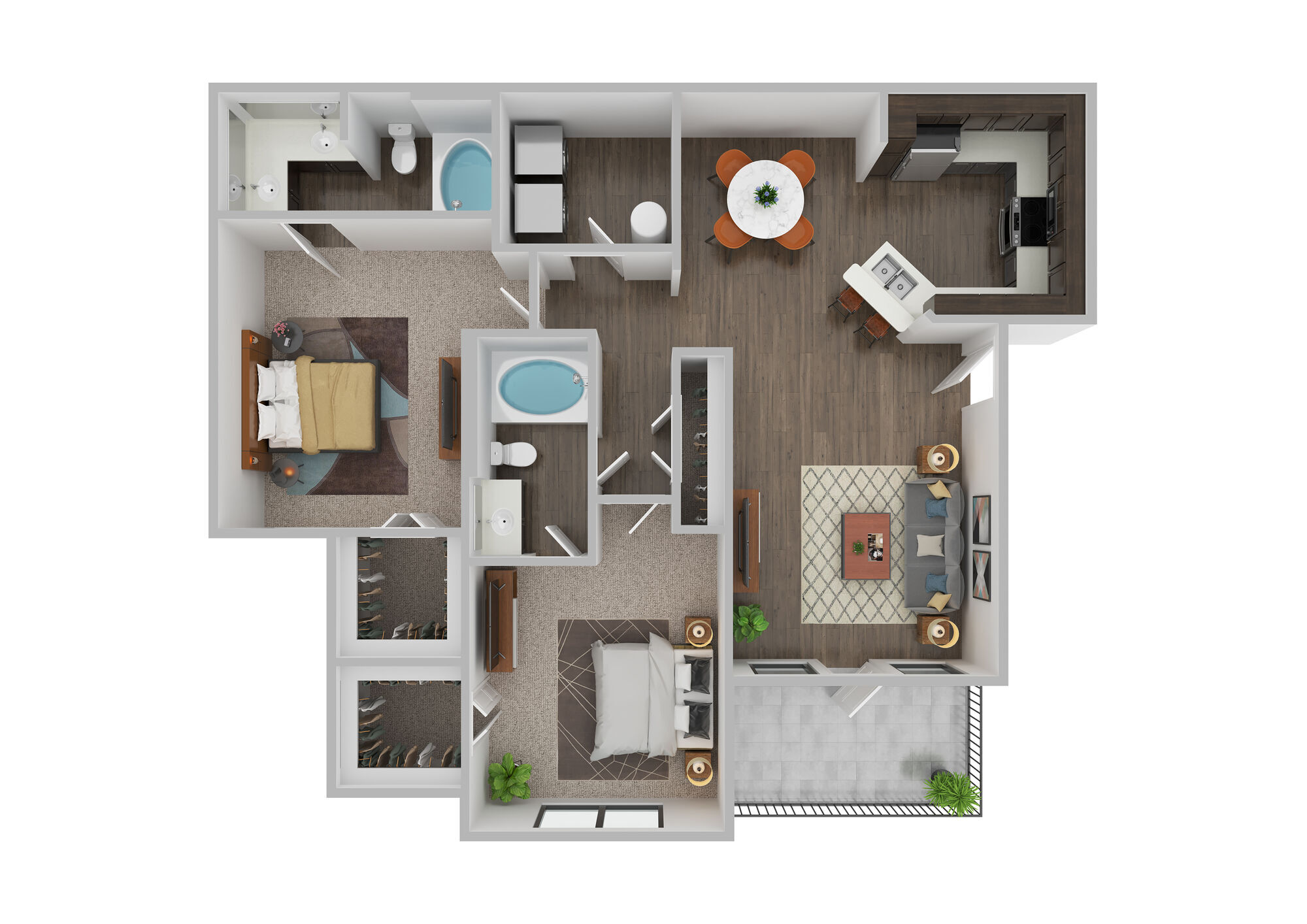 D2 Upgraded floor plan