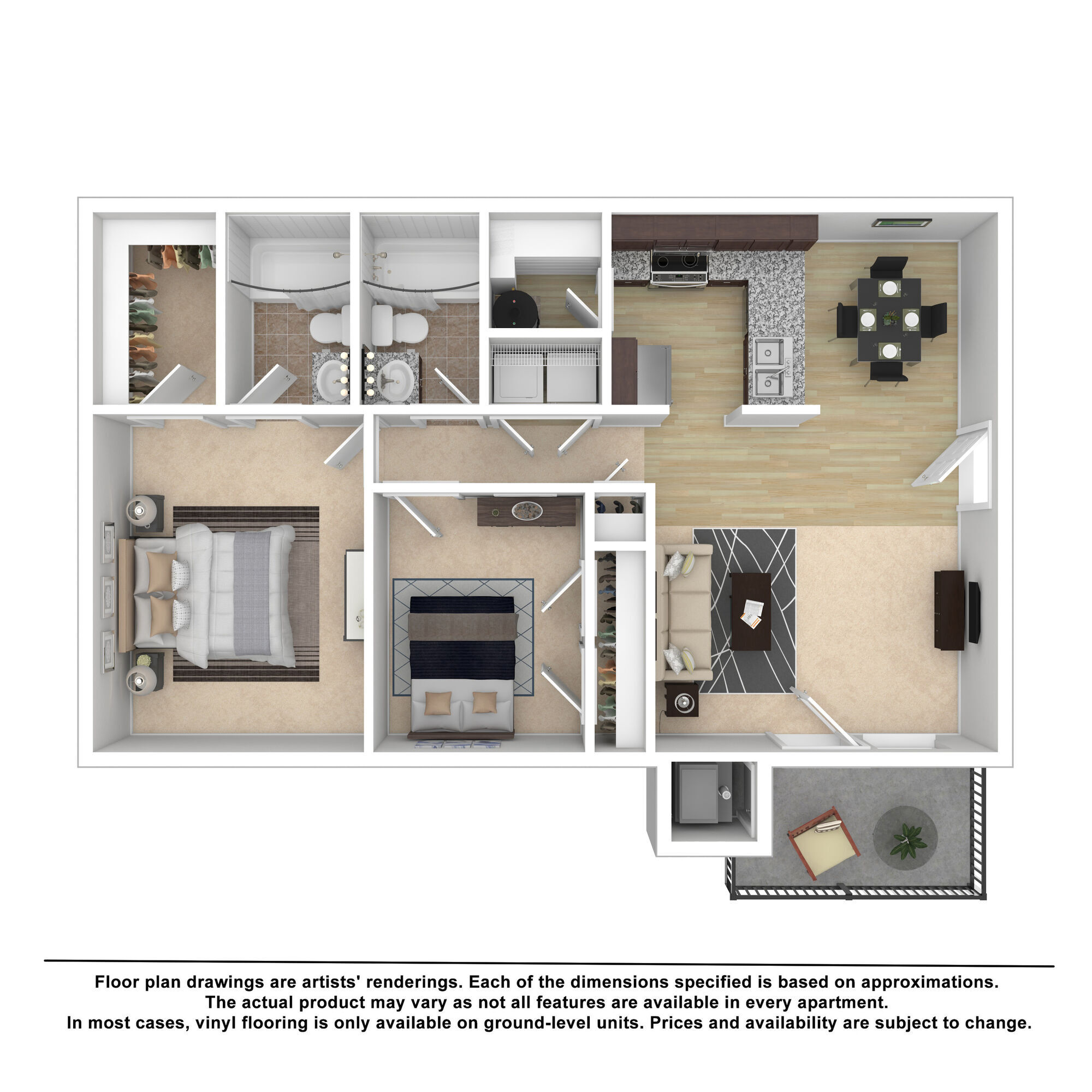 Caraway floor plan