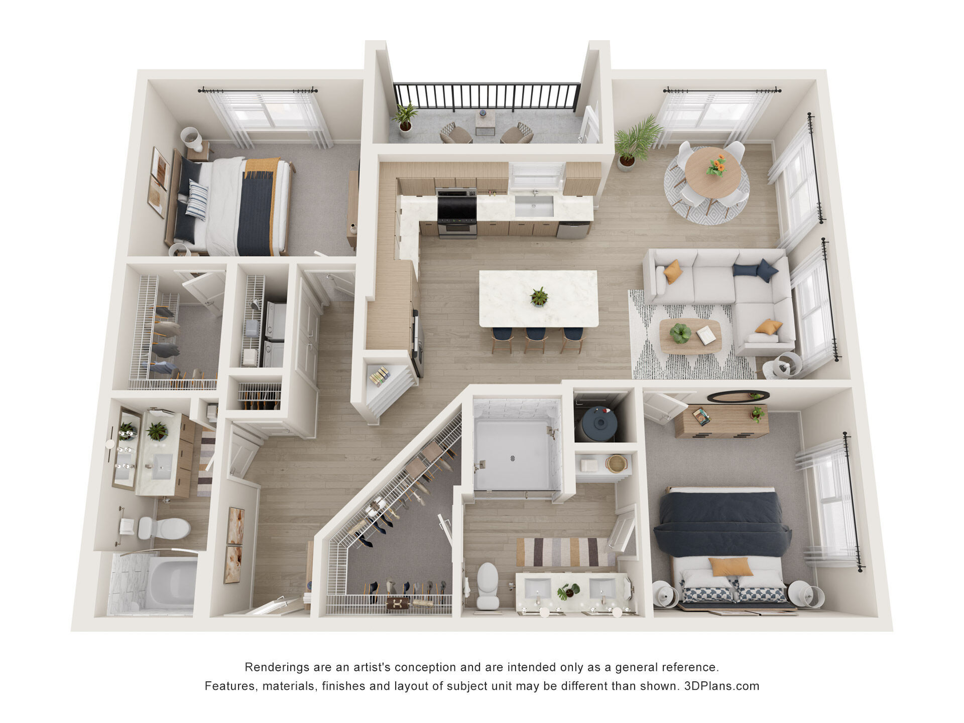 B2 floor plan