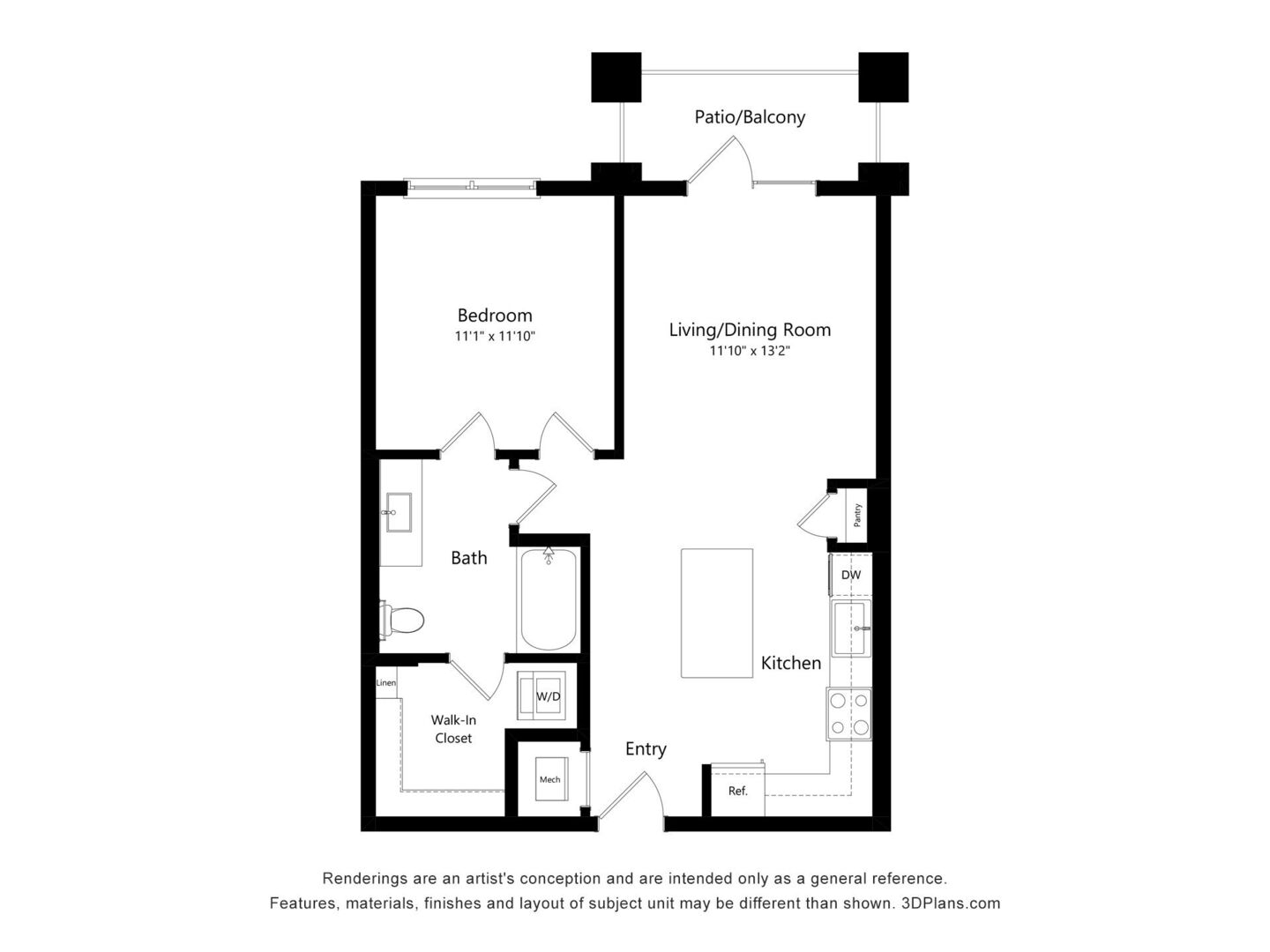 1 Bedroom Apartment – 7900 Kaplan Lane #5414, Covington, GA 30014