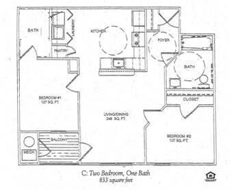B2-60 floor plan