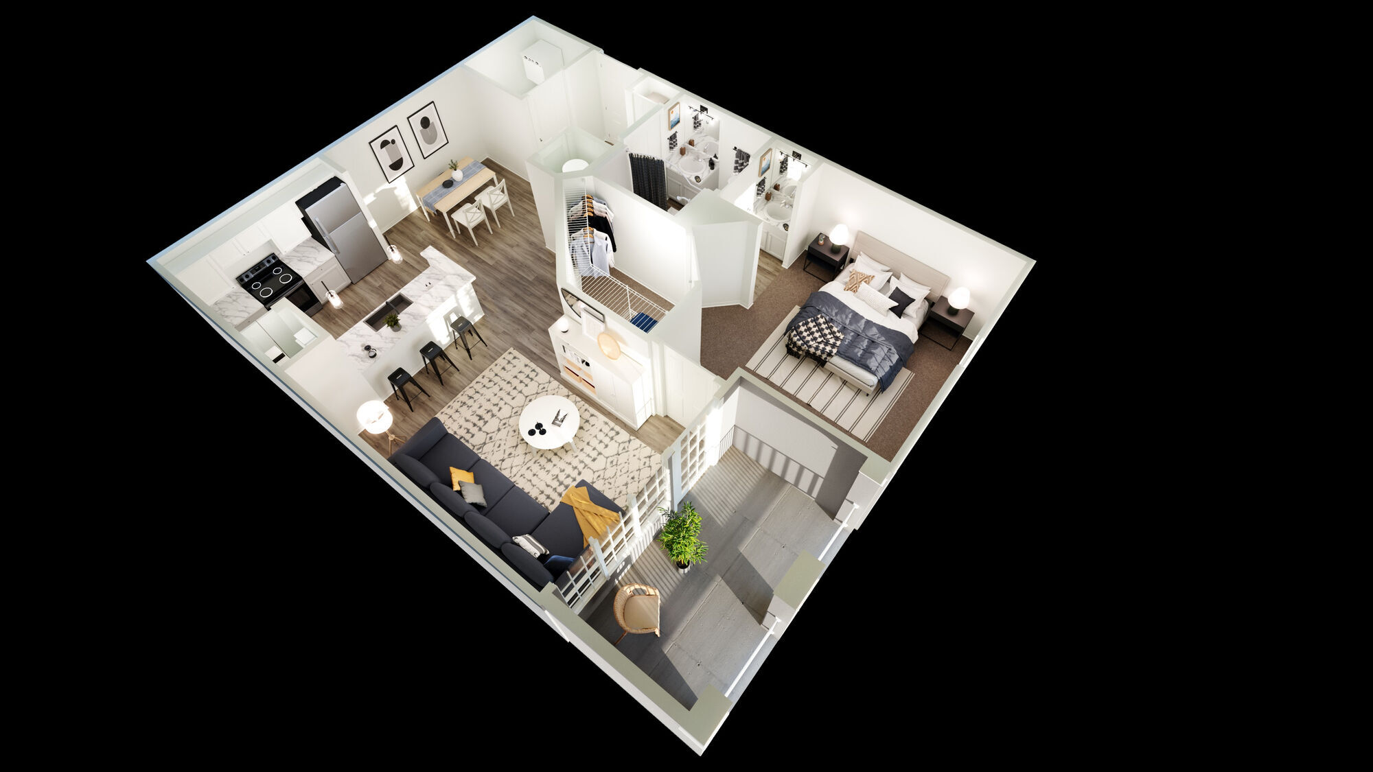 A1 floor plan