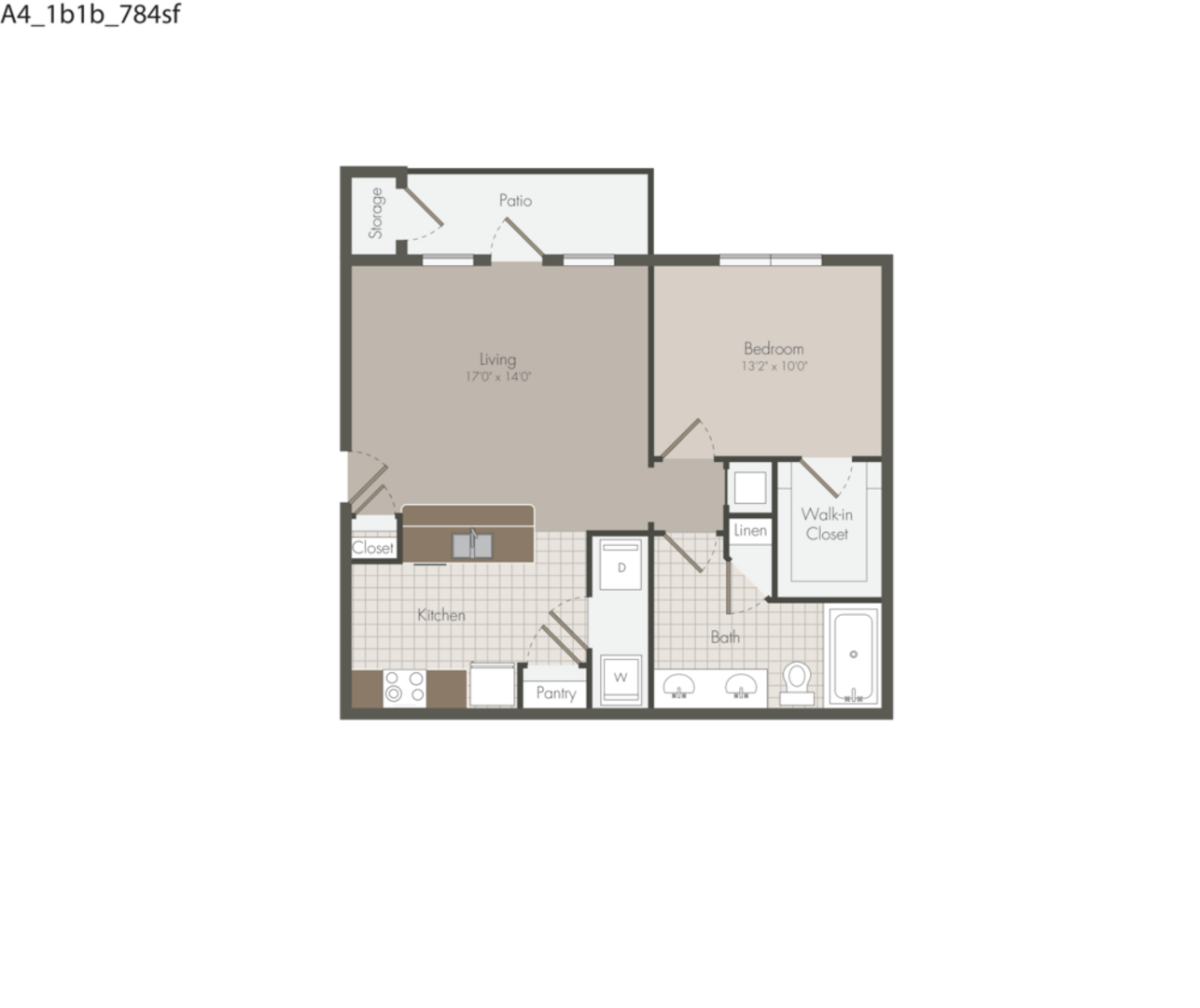 1 Bedroom Apartment – 9393 Farm to Market 1960 Bypass Road West #7303, Humble, TX 77338