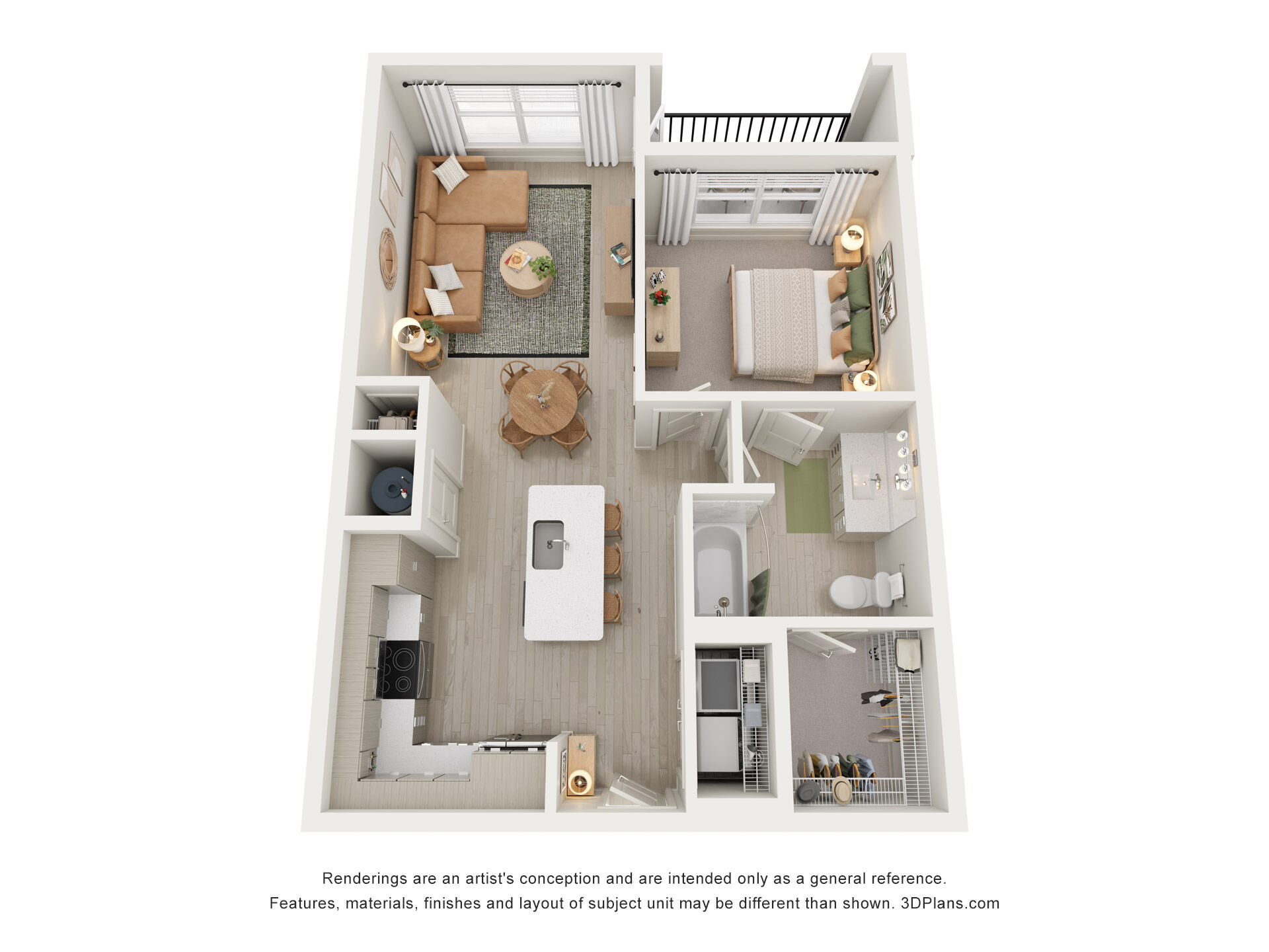 A1 floor plan