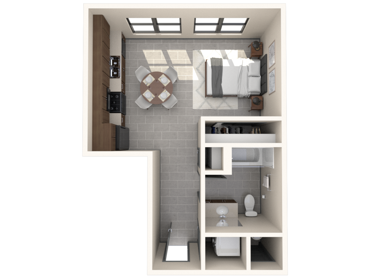 Studio floor plan