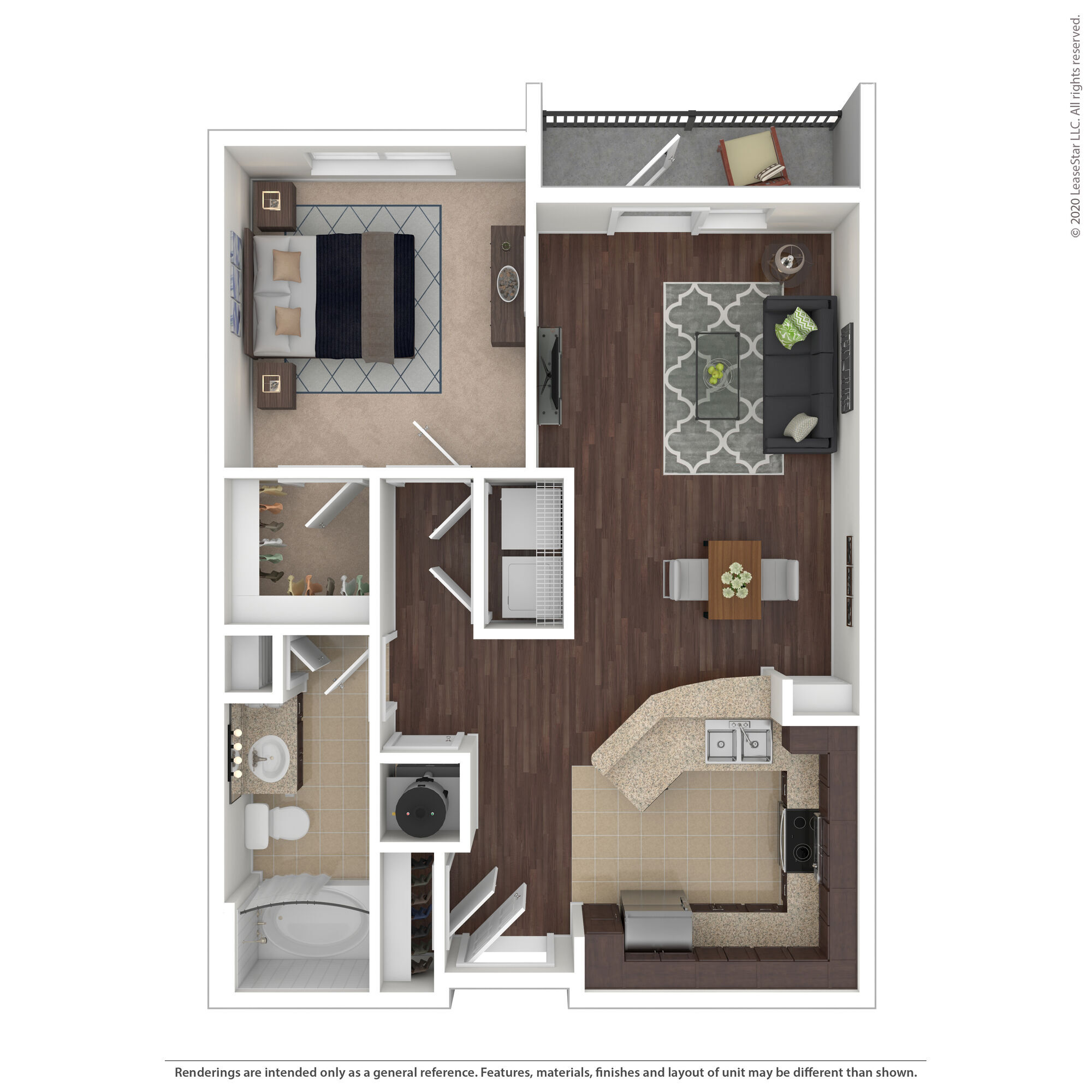 1C floor plan