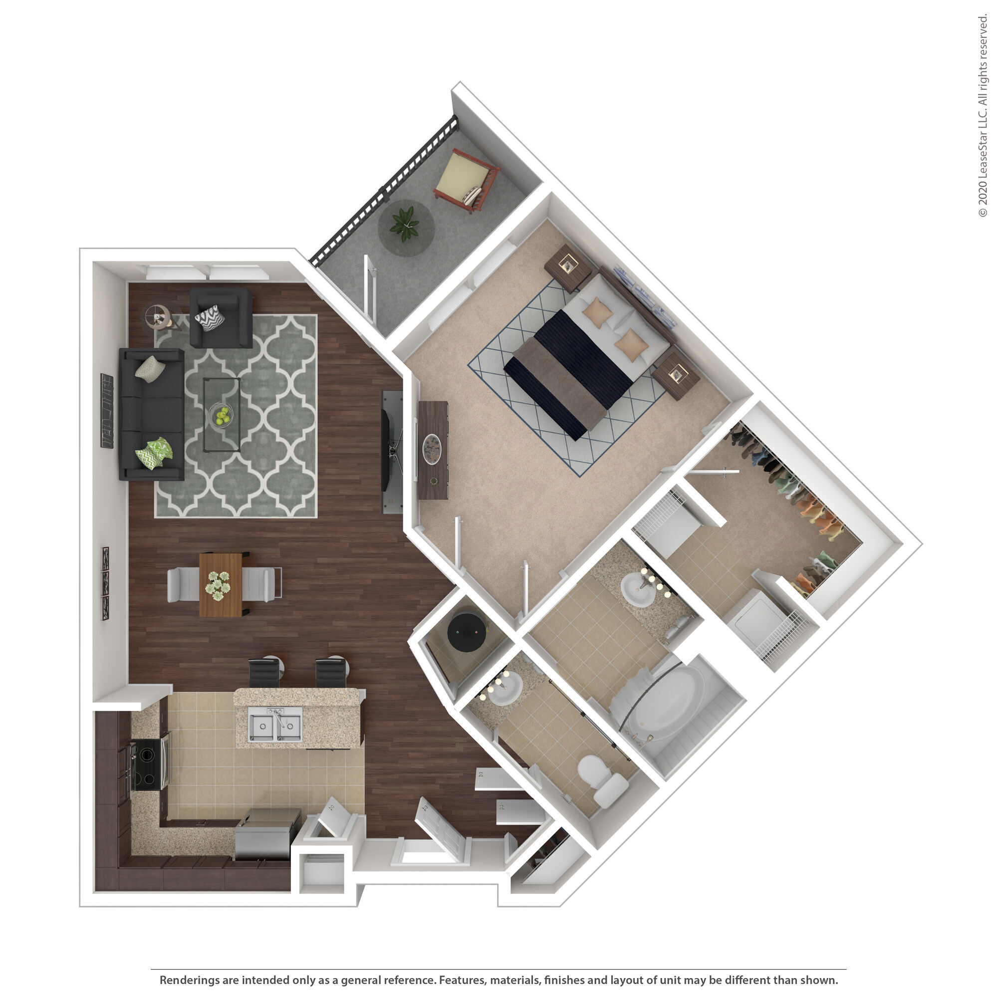 1G floor plan