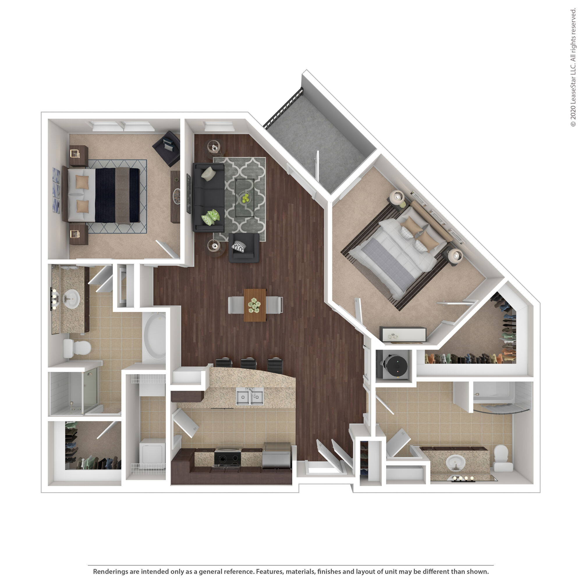 2E floor plan