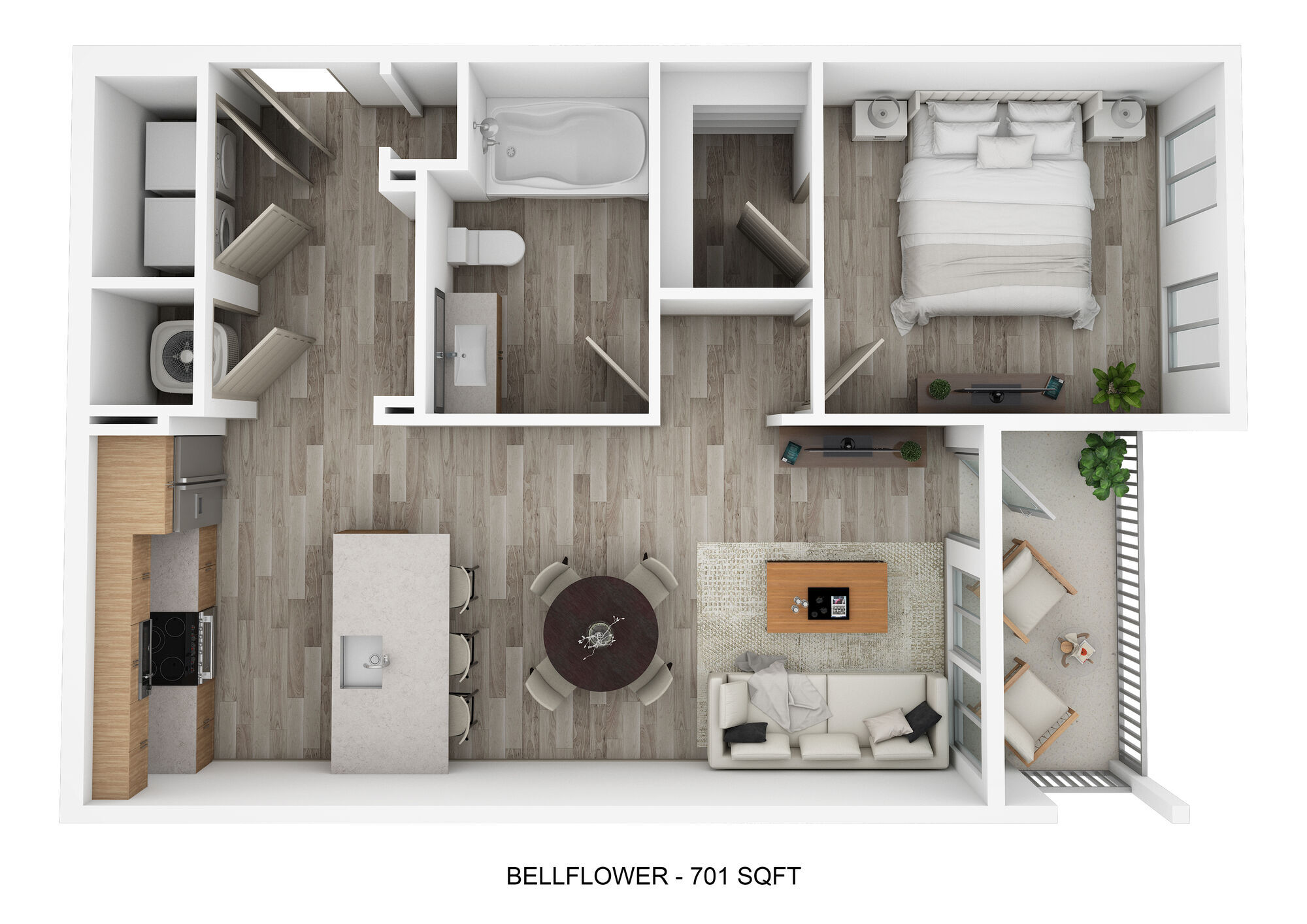Bellflower floor plan