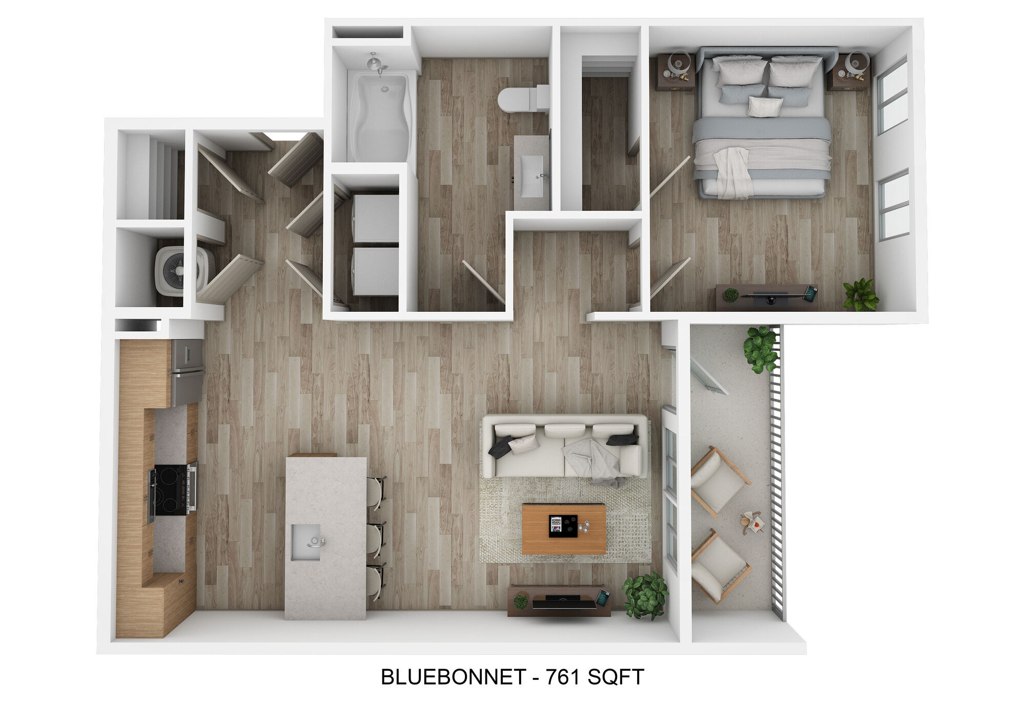 Bluebonnet floor plan
