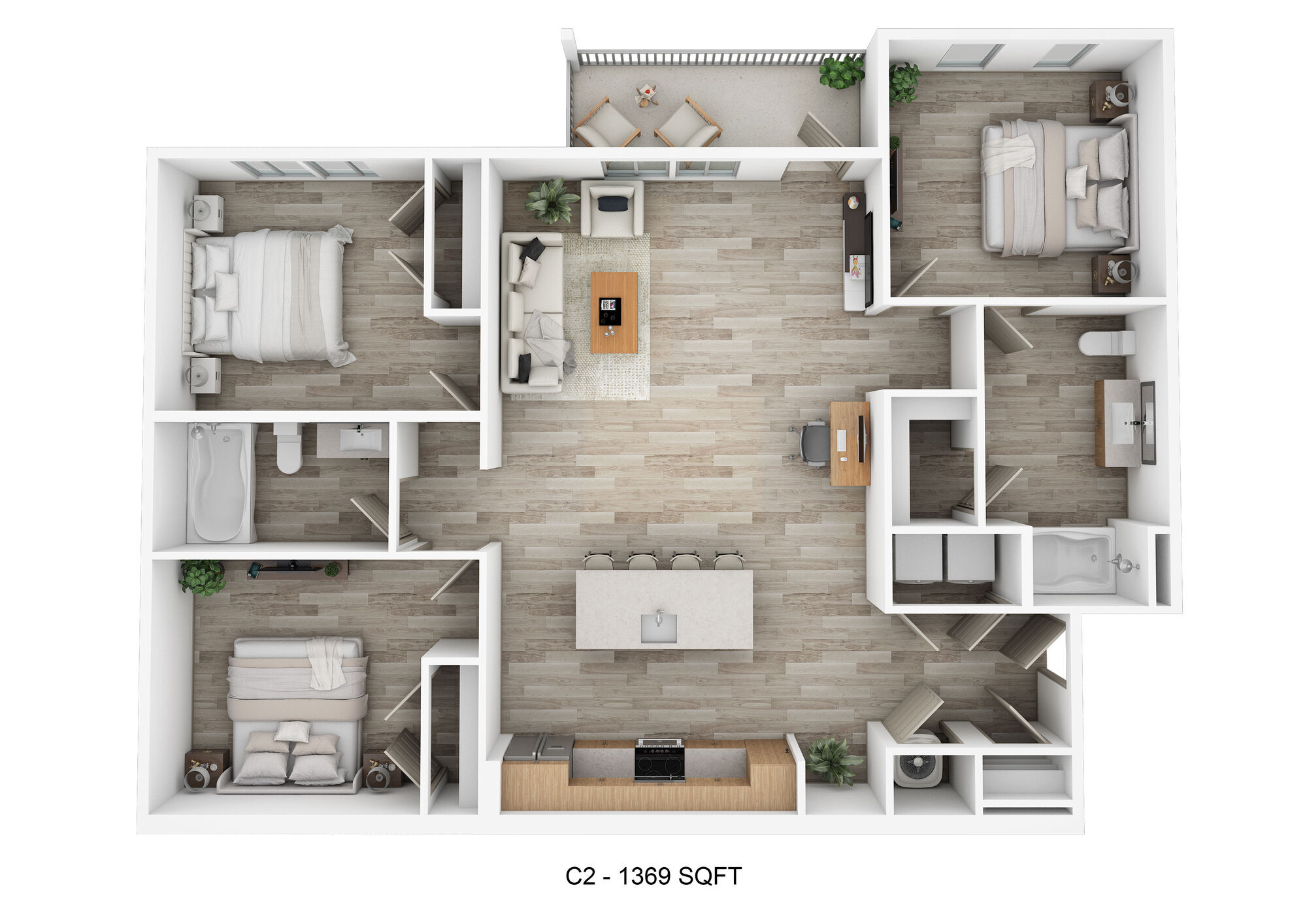 Sunflower floor plan