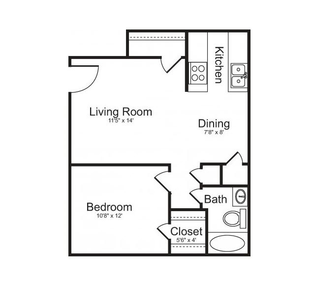 A1 floor plan