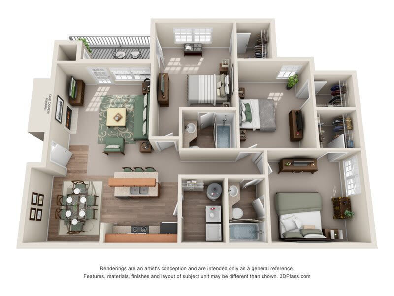 Chestnut floor plan