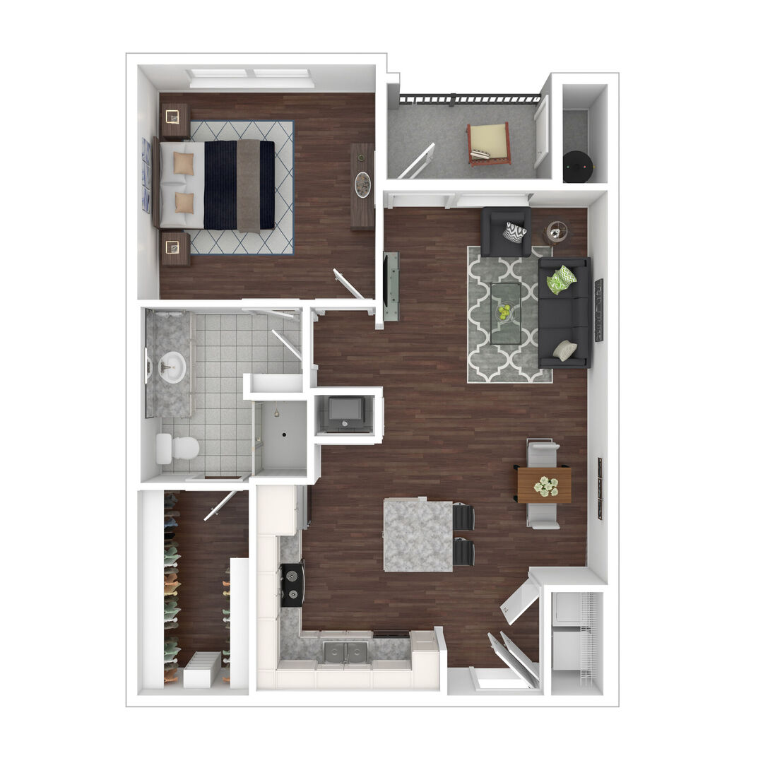 A1 floor plan