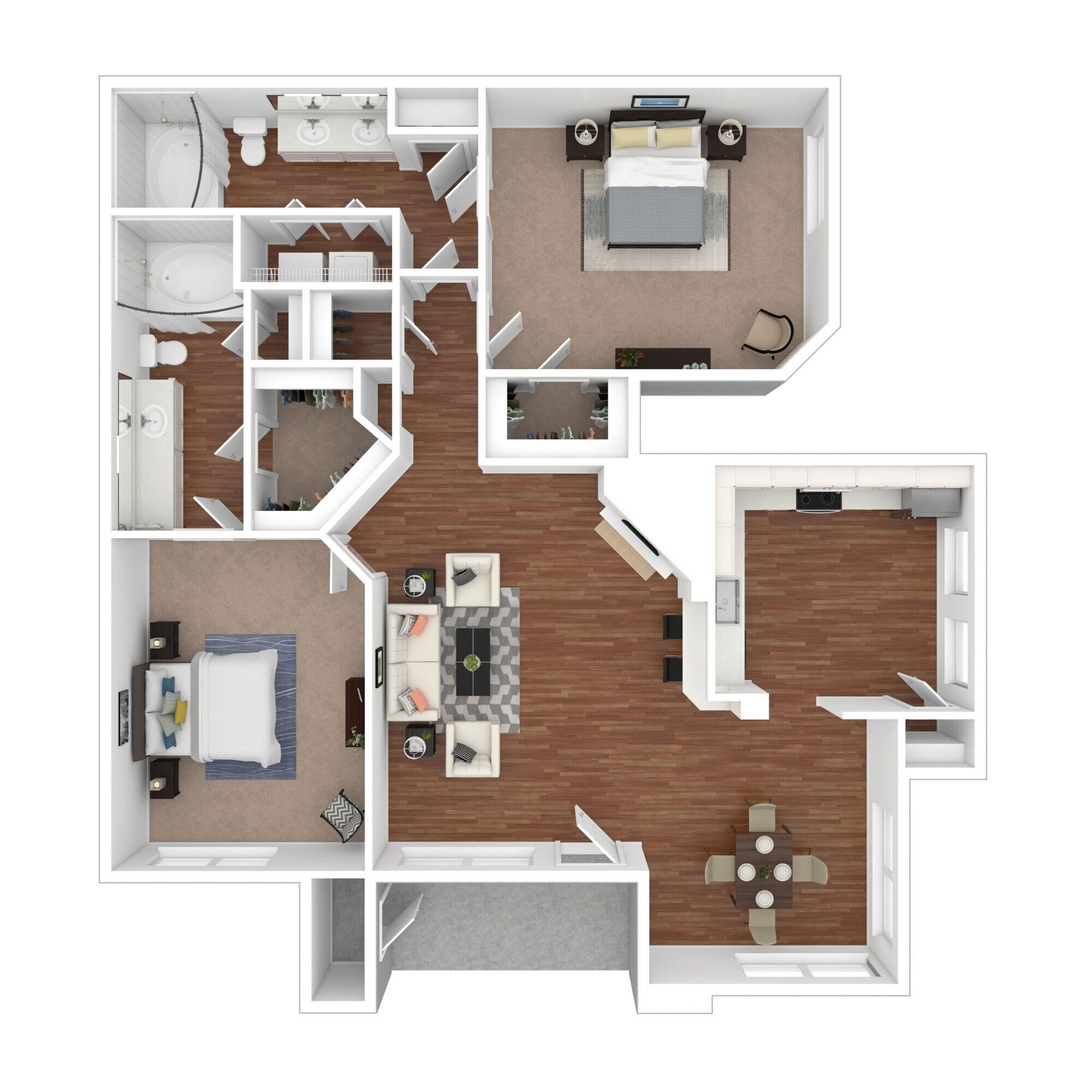 B2 floor plan
