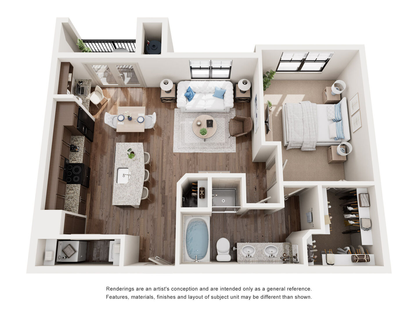 1 Bedroom Apartment – 23420 Kingsland Blvd #5402, Katy, TX 77494