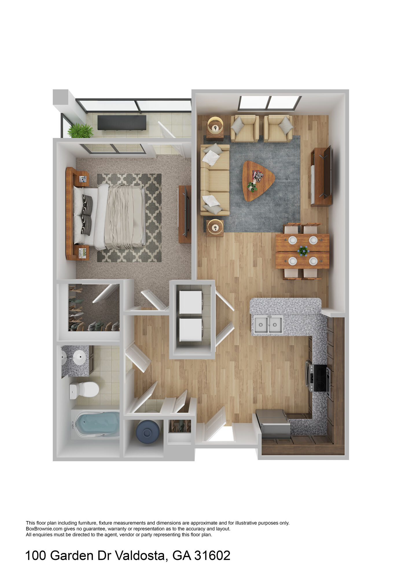 A1 floor plan